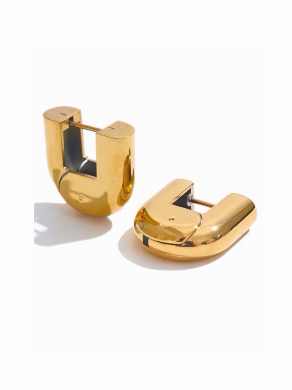 New Jenny Bird Chunk U-Link Earrings
